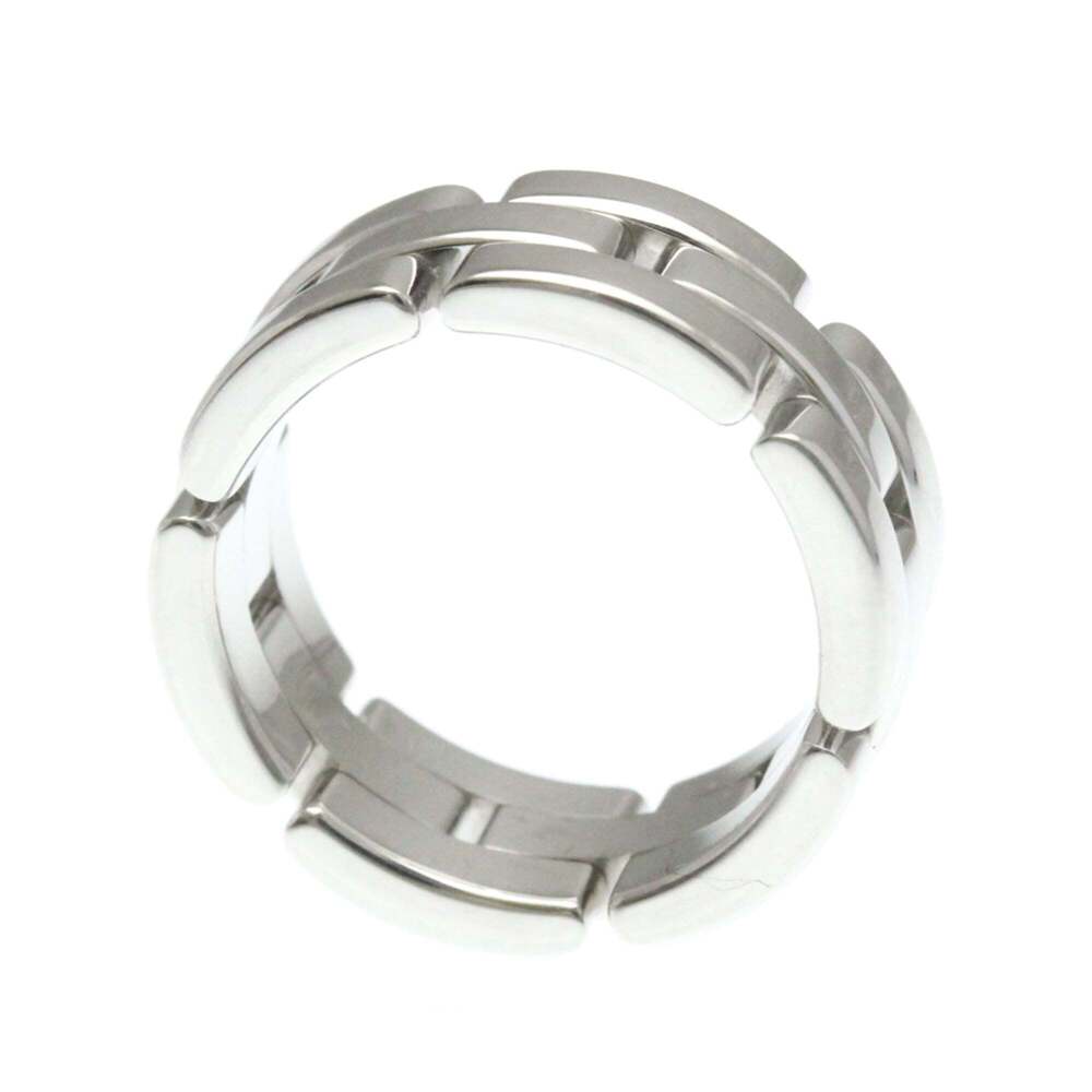 CARTIER 18k Silver Maillon Panthere Ring - Picture 7 of 10